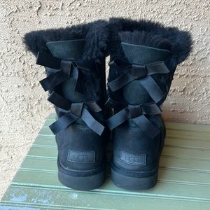 UGG boots with bows